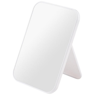 Зеркало косметическое настольное 14х20см, цвет белый РЫЖИЙ КОТ 108713