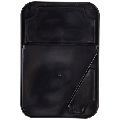 Зеркало косметическое настольное 14х20см, цвет черный РЫЖИЙ КОТ 108714-2