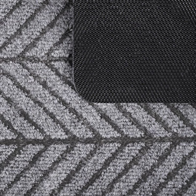 Коврик придверный Рыжий кот DM10 серый 108730-1