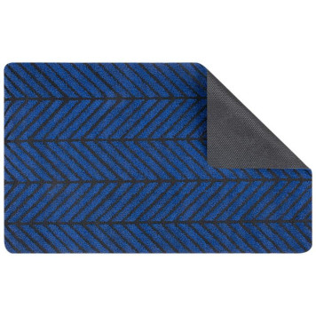 Коврик придверный 50х80см, синий DM2 РЫЖИЙ КОТ 108731-2