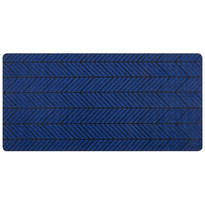 Коврик придверный 67х140см, синий DM11 РЫЖИЙ КОТ 108732-1