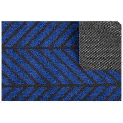 Коврик придверный 67х140см, синий DM11 РЫЖИЙ КОТ 108732-4