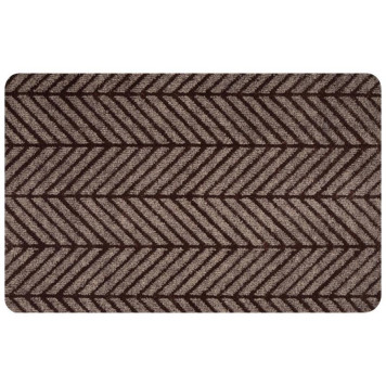 Коврик придверный 50х80см, коричневый DM3 РЫЖИЙ КОТ 108733-1
