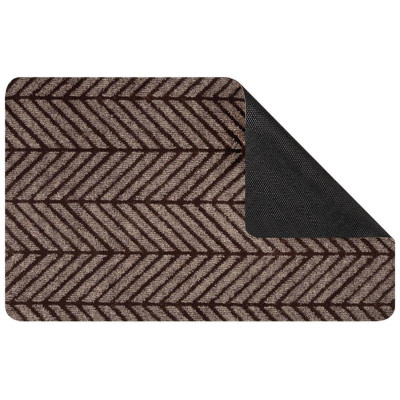 Коврик придверный 50х80см, коричневый DM3 РЫЖИЙ КОТ 108733-2