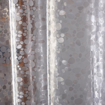 Занавеска для ванной SC-EV-02 EVA 3D эффект Сияние РЫЖИЙ КОТ 108744-2