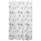 Занавеска для ванной SC-EV-06 PEVA Листья РЫЖИЙ КОТ 108748