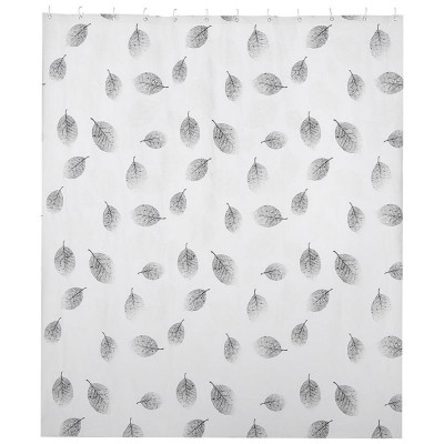 Занавеска для ванной SC-EV-06 PEVA Листья РЫЖИЙ КОТ 108748-1