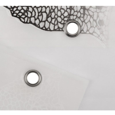 Занавеска для ванной SC-EV-06 PEVA Листья РЫЖИЙ КОТ 108748-3