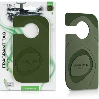 Ароматизатор воздуха для автомобиля 'Fragrant Tag' Creamy vanilla РЫЖИЙ КОТ 108750