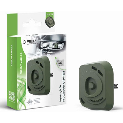 Ароматизатор воздуха для автомобиля 'Fragrant Crater' Creamy vanilla РЫЖИЙ КОТ 108754