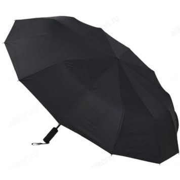 Зонт автомат CLASSIC 108см полиэстер 108788 черный-2