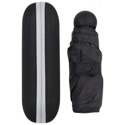 Зонт мини механический 90см 108792 черный