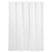 Занавеска для ванной SC-PE-28 белая РЫЖИЙ КОТ 108874