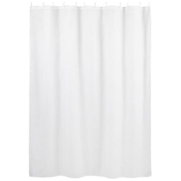 Занавеска для ванной SC-PE-28 белая РЫЖИЙ КОТ 108874