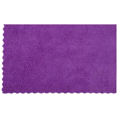 Тряпка для пола из микрофибры , фиолетовый, размер 70х80см РЫЖИЙ КОТ 108919-2