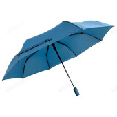 Зонт полуавтомат 98см полиэстер 108966 голубой