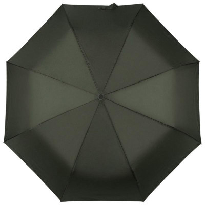 Зонт полуавтоматический складной 98см (полиэстер) зеленый РЫЖИЙ КОТ 108967-3