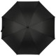 Зонт-трость полуавтоматический складной 119см (полиэстер) черный РЫЖИЙ КОТ 108971