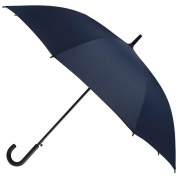 Зонт-трость полуавтоматический 119см синий РЫЖИЙ КОТ 108972-1