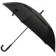Зонт-трость полуавтоматический 120см (полиэстер) черный РЫЖИЙ КОТ 108973