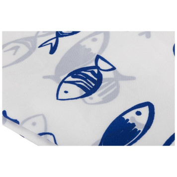 Занавеска для ванной SP-PE-01 Рыбы половина РЫЖИЙ КОТ 108995-3