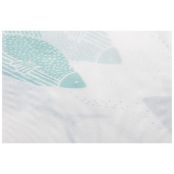 Занавеска для ванной SP-PE-50 Рыбки полные вертикальные РЫЖИЙ КОТ 108996-3