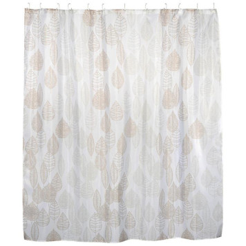 Занавеска для ванной SP-PE-51 Листья РЫЖИЙ КОТ 108997