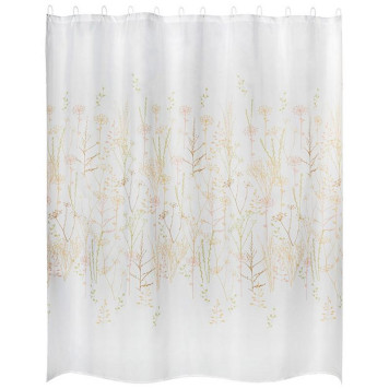 Занавеска для ванной SP-PE-58 Укропы бежевые РЫЖИЙ КОТ 109005