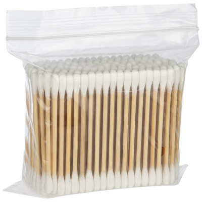 Палочки ватные бамбуковые ' Идеальная' , 1000шт РЫЖИЙ КОТ 109022-2