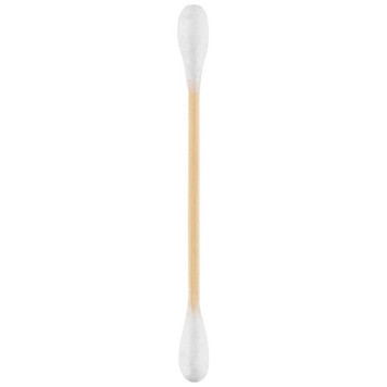 Палочки ватные бамбуковые ' Идеальная' , 1000шт РЫЖИЙ КОТ 109022-4