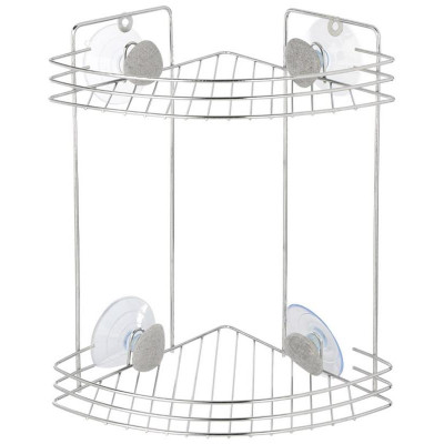 Полка угловая 2-ярусная W2672 STONE РЫЖИЙ КОТ 109066-2