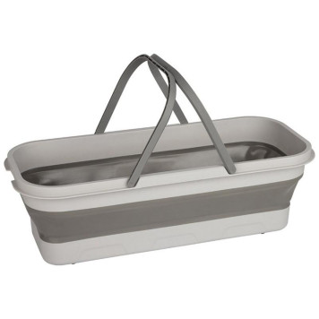 Ведро складное прямоугольное с колесами RFB-9 РЫЖИЙ КОТ 109080-1