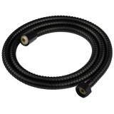 Шланг для душа, 150см, 1/2-1/2 (черный) РЫЖИЙ КОТ 109085