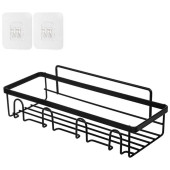 Полка для ванной Scaffali 1ярусная (26.5х10х7.5см) полимерное покрытие РЫЖИЙ КОТ 109115