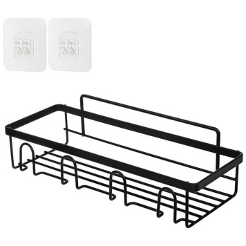 Полка для ванной Scaffali 1ярусная (26.5х10х7.5см) полимерное покрытие РЫЖИЙ КОТ 109115