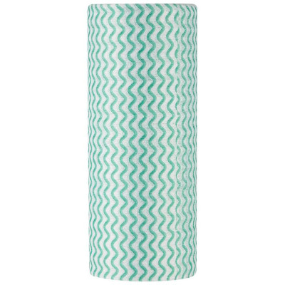 Салфетки из спанлейса в рулоне с перфорацией 20х20см, 45г/м, 50 шт РЫЖИЙ КОТ 109131-2