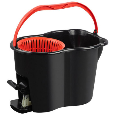 Швабра Торнадо MopM-24 в комплекте с ведром РЫЖИЙ КОТ 109134-7