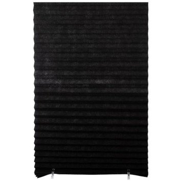 Самоклеящиеся шторы-плиссе ' Skandi' ,120х180см,цвет черный РЫЖИЙ КОТ 109168-1