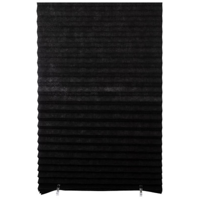 Самоклеящиеся шторы-плиссе ' Skandi' ,120х180см,цвет черный РЫЖИЙ КОТ 109168-1