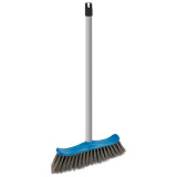 Щетка для пола 'КРЫЛО' с черенком 110см РЫЖИЙ КОТ 109225