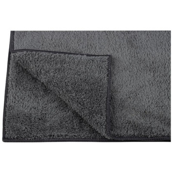 Тряпка для пола из микрофибры M-09 , серый, размер 50х60см РЫЖИЙ КОТ 109439-2