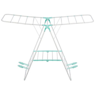 Сушилка для белья CD-03 напольная двухуровневая с держателями для обуви 133х50х92см РЫЖИЙ КОТ 109603-2