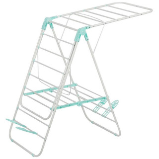 Сушилка для белья CD-03 напольная двухуровневая с держателями для обуви 133х50х92см РЫЖИЙ КОТ 109603-5