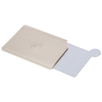 Зеркало карманное небьющееся в чехле, с ручкой ' Идеальная' РЫЖИЙ КОТ 109699-4