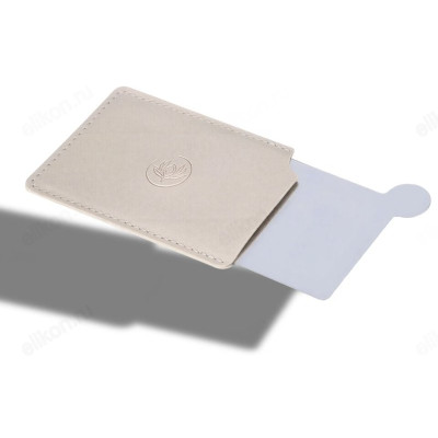 Зеркало карманное небьющееся в чехле 109699