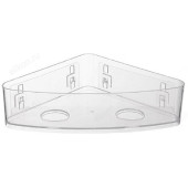 Полка в ванную CRYSTAL "Рыжий кот" угловая 109747 Полка в ванную CRYSTAL "Рыжий кот" угловая 109747