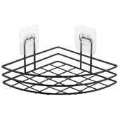 Полка подвесная угловая BLACK 17.5х17.5х4см РЫЖИЙ КОТ 109754