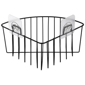 Корзинка подвесная угловая BLACK 18х18х9.5см РЫЖИЙ КОТ 109755-3