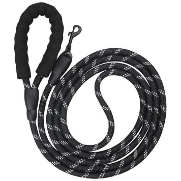 Поводок усиленный, нейлон, 3м РЫЖИЙ КОТ 110069-2