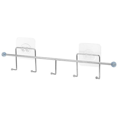 Вешалка с 5 крючками BASIC хром РЫЖИЙ КОТ 110760